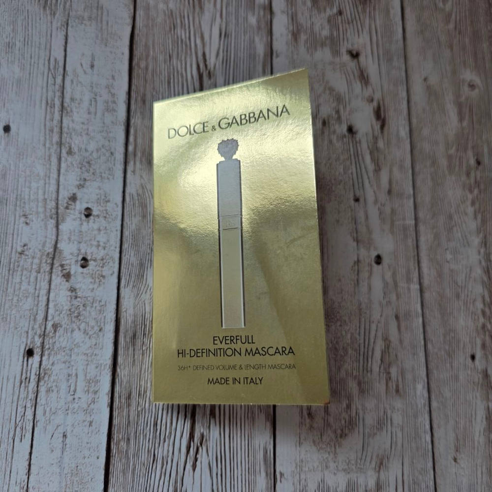 Dolce & Gabbana Black Everfull Mascara sample NWOT